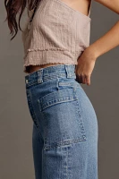 Joe's Jeans Pheobe Patch Pocket High-Rise Tapered