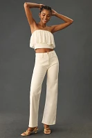 Joe's Jeans Blake High-Rise Crop Wide-Leg