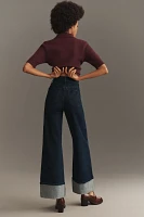 Joe's Jeans Trixie High-Rise Wide-Leg