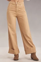 Joe's Jeans Trixie Cuffed Trouser High-Rise Wide-Leg