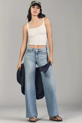 Joe's Jeans Lou Low-Rise Wide Leg