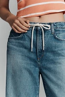 Joe's Jeans Ryan Tie-Waist Mid-Rise Wide-Leg