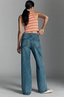 Joe's Jeans Ryan Tie-Waist Mid-Rise Wide-Leg