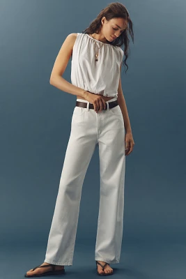 Joe's Jeans The Ryan Low-Slung Mid-Rise Wide-Leg