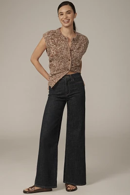 Joe's Jeans Petite Mia High-Rise Wide-Leg