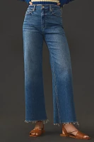 PAIGE Anessa Crop High-Rise Wide-Leg Jeans