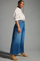 PAIGE Anessa Crop High-Rise Wide-Leg Jeans