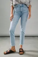 Paige Cindy Slim Straight Jeans