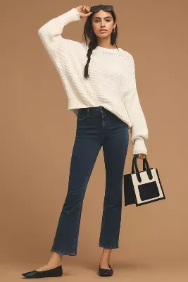 Paige The Claudine High-Rise Crop Flare Jeans