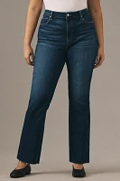 PAIGE Cindy High-Rise Raw-Hem Jeans