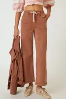 Paige Carly High-Rise Wide-Leg Crop Jeans