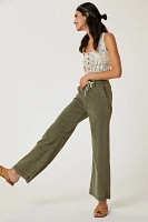 PAIGE Carly High-Rise Cropped Wide-Leg Jeans