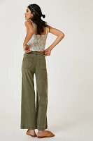 PAIGE Carly High-Rise Cropped Wide-Leg Jeans