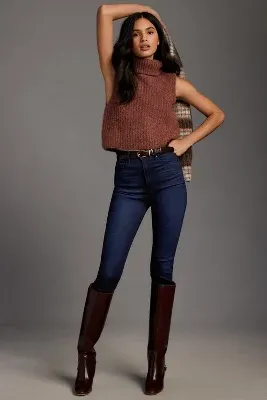 Paige Cindy High-Rise Straight-Leg Jeans