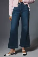 Paige The Anessa High-Rise Crop Wide-Leg Jeans