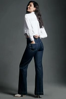 PAIGE Leenah High-Rise Tapered Jeans