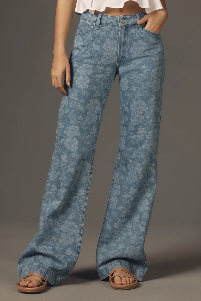 PAIGE Sonja Low-Rise Wide-Leg Jeans