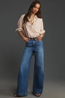 PAIGE Harper High-Rise Wide-Leg Jeans