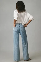 PAIGE Zoe High-Rise Tie-Waist Wide-Leg Jeans