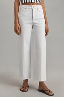 Paige The Anessa High-Rise Crop Wide-Leg Jeans