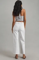 Paige The Anessa High-Rise Crop Wide-Leg Jeans