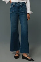 PAIGE Anessa High-Rise Wide-Leg Crop Jeans