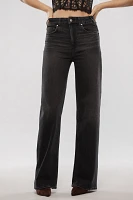 PAIGE Sasha High-Rise Wide-Leg Jeans