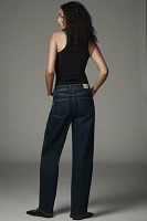 PAIGE Alexis Workwear High-Rise Tapered Jeans