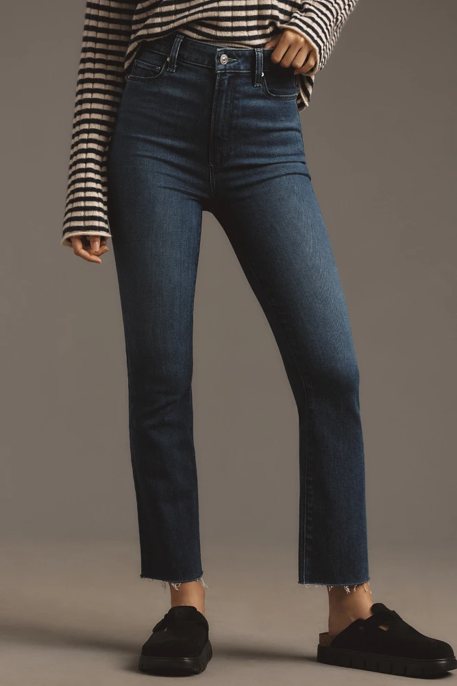 PAIGE Claudine High-Rise Crop Flare Jeans