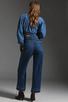 PAIGE Anessa High-Rise Crop Wide-Leg Jeans