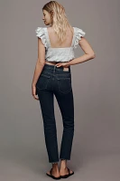 PAIGE The Cindy High-Rise Straight-Leg Jeans