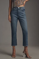 PAIGE Billie Crop High-Rise Straight-Leg Jeans