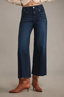 Paige Anessa Set-In Pockets High-Rise Denim Jeans