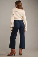 Paige Anessa Set-In Pockets High-Rise Denim Jeans