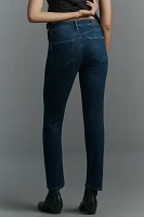 PAIGE Cindy High-Rise Straight-Leg Ankle Jeans