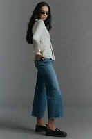 PAIGE Sasha High-Rise Wide-Leg Ankle Jeans