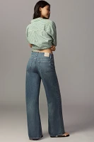 Paige Zoey 31" High-Rise Wide-Leg Tie-Waist Jeans