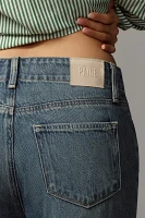 Paige Zoey 31" High-Rise Wide-Leg Tie-Waist Jeans