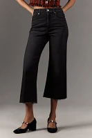 PAIGE Anessa Petite High-Rise Wide-Leg Jeans