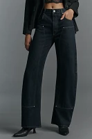 PAIGE Arellia High-Rise Workwear Barrel Jeans