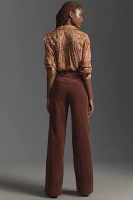 PAIGE Sasha Corduroy High-Rise Wide-Leg Jeans