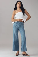 PAIGE Anessa High-Rise Crop Wide-Leg Jeans