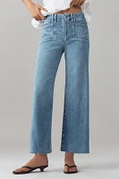 PAIGE Anessa High-Rise Crop Wide-Leg Jeans