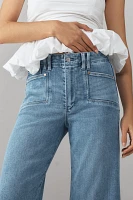 PAIGE Anessa High-Rise Crop Wide-Leg Jeans