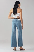PAIGE Anessa High-Rise Crop Wide-Leg Jeans