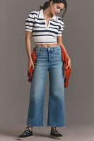 PAIGE Anessa High-Rise Crop Wide Leg Jeans