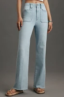 Paige Anessa High-Rise Wide Leg Jeans
