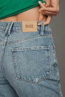 PAIGE Billy High-Rise Straight-Leg Crop Jeans