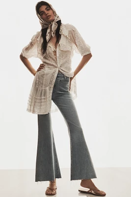 PAIGE Marlow Skimmer High-Rise Flare Jeans