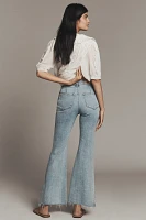 PAIGE Marlow Skimmer High-Rise Flare Jeans